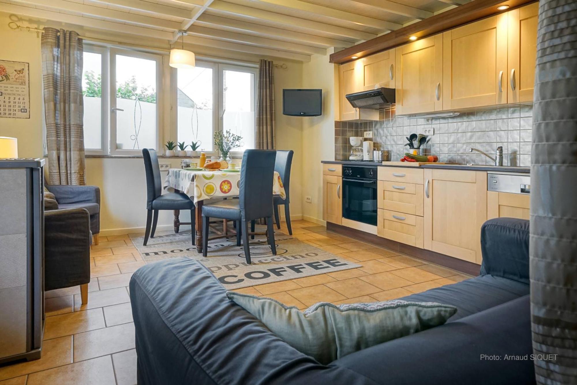 Ferme De La Blanche Fontaine Apartman Mons Kültér fotó
